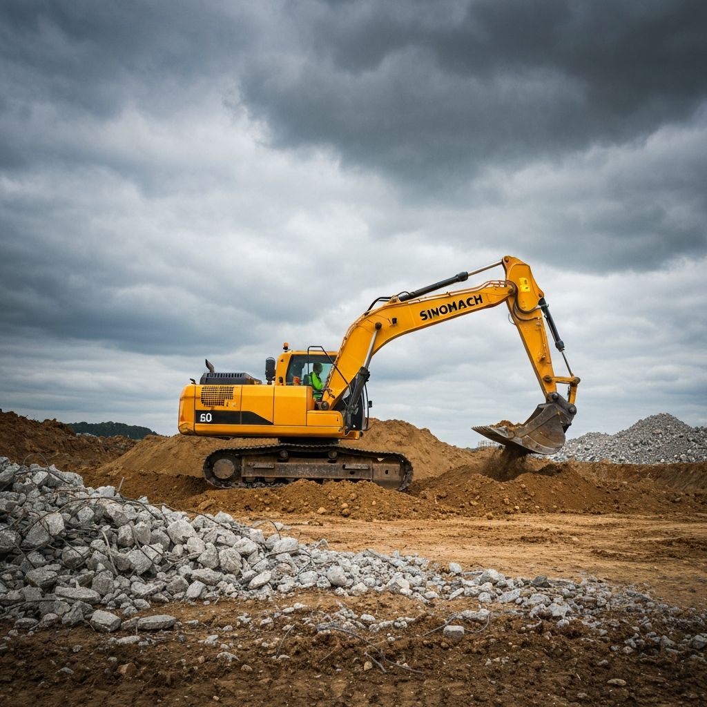 Escavadeira SINOMACH