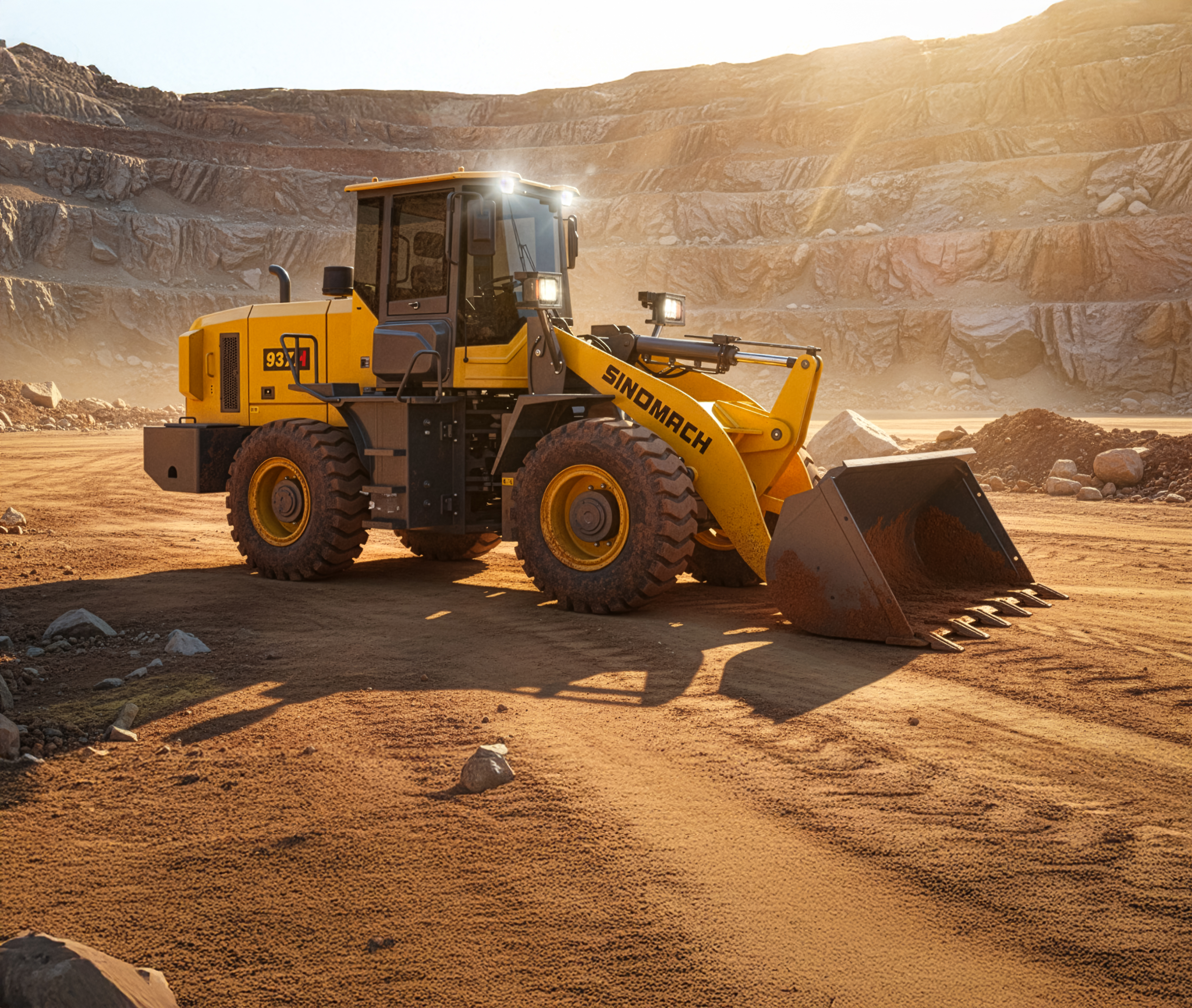 Pá Carregadeira Sinomach 937H