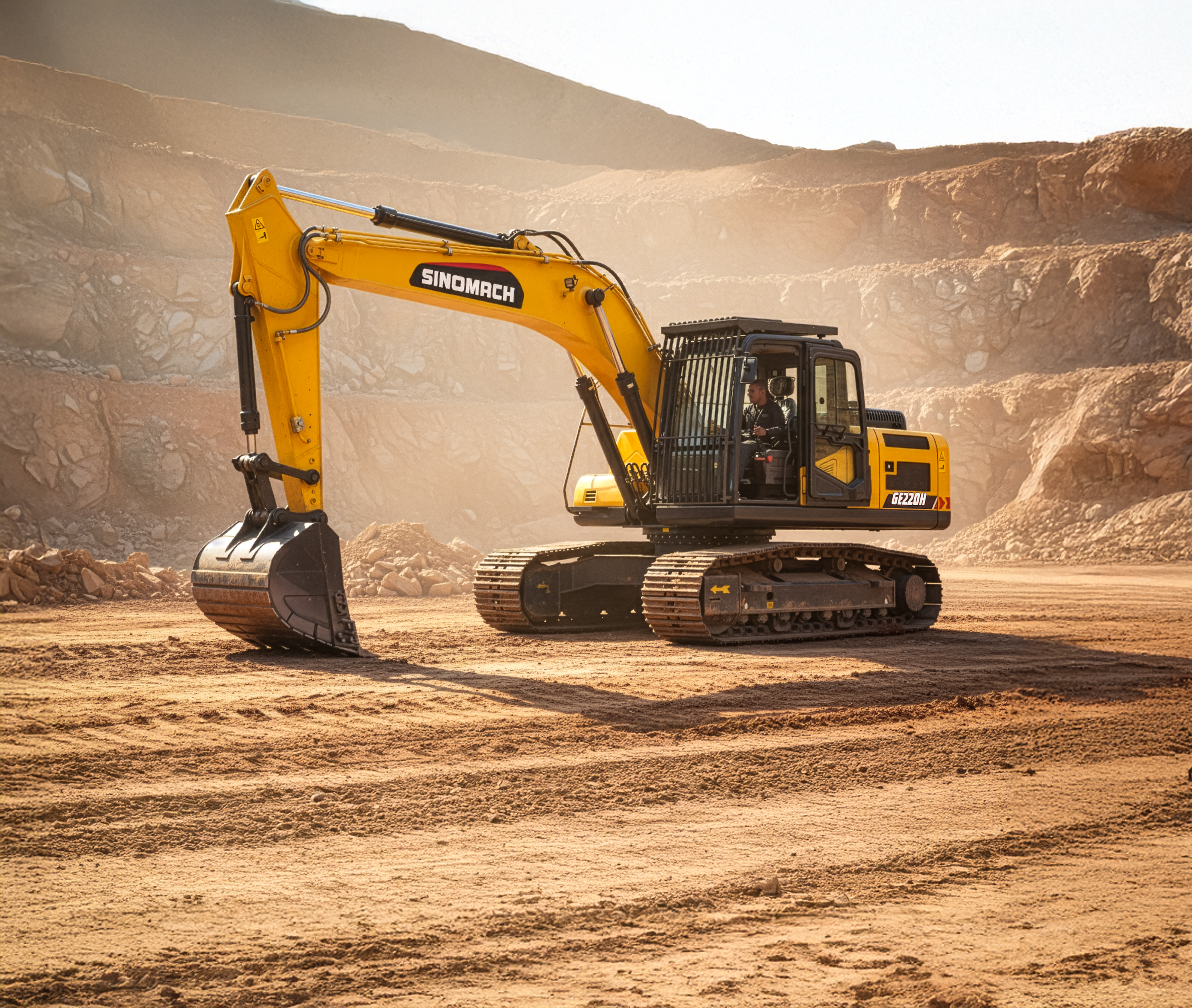 Escavadeira Sinomach GE220H